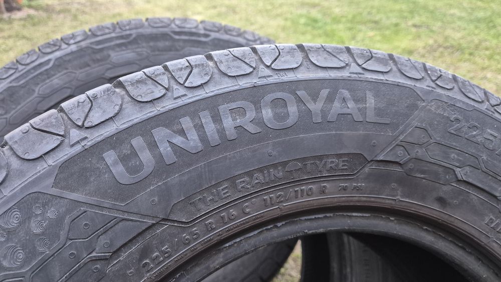 4 x Opony letnie 225/65/16c Uniroyal - 650 zł za 4 sztuki !