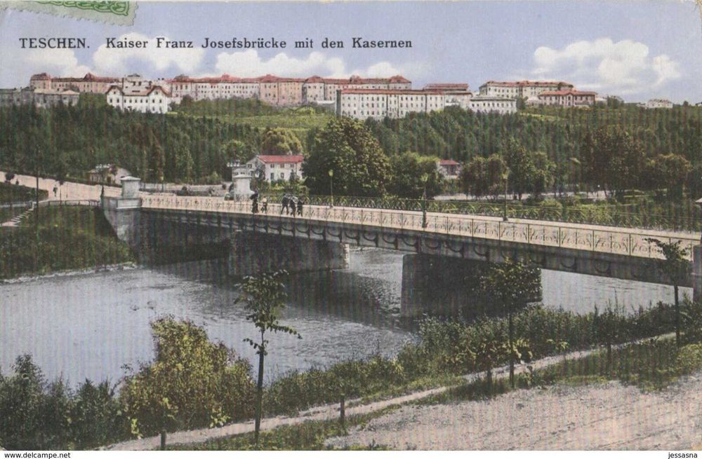 1. Pocztówka Teschen - Cieszyn