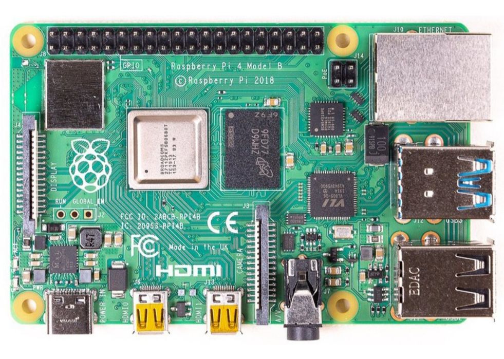 Мінікомп'ютер Raspberry PI 4 Model B 2 GB