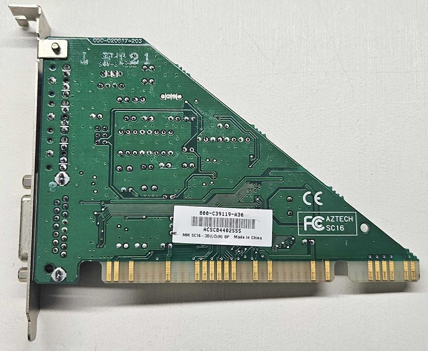 Karta muzyczna AZTECH MM SC16-3D ISA Retro