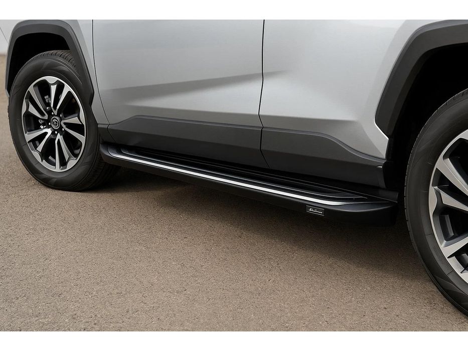 Toyota RAV4 2019+ Боковые пороги подножки (тип-2)