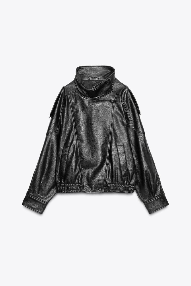嵐 - kuma0922 Продам трендову куртку Zara з еко - шкіри: 4 800 грн