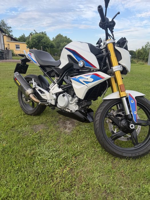 Sprzedam Bmw g310r /125 kat B  2018r malowanie HP przebieg 5700km wydech akrapovic carbon