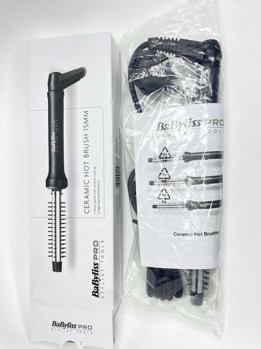 Браш BaByliss PRO 15 мм плойка-щітка нова (оригінал)