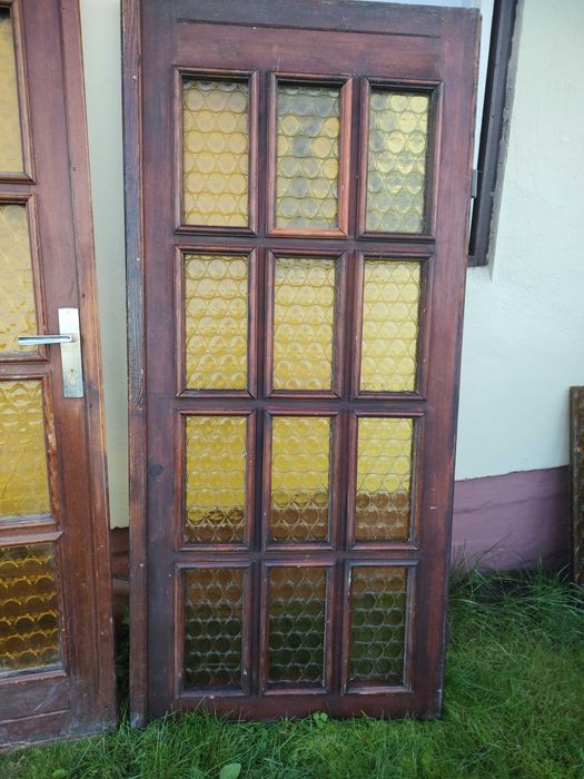 Drzwi drewniane sosnowe