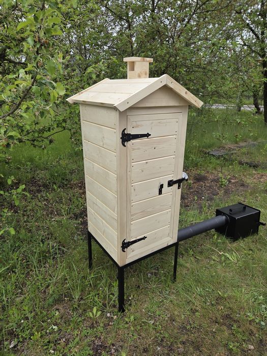 Wędzarnia świerkowa, termometr Browin, palenisko 30cm lub 40cmcm