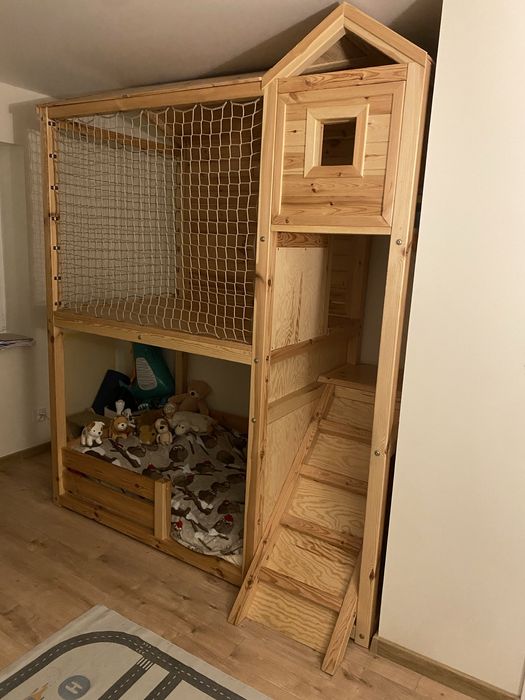 Bawialnie drewniane, łóżka drewniane dla dzieci