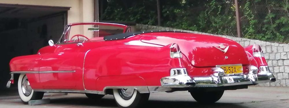 Auto zabytkowe do ślubu jedyny w Polsce Cadillac 1952 Cabrio
