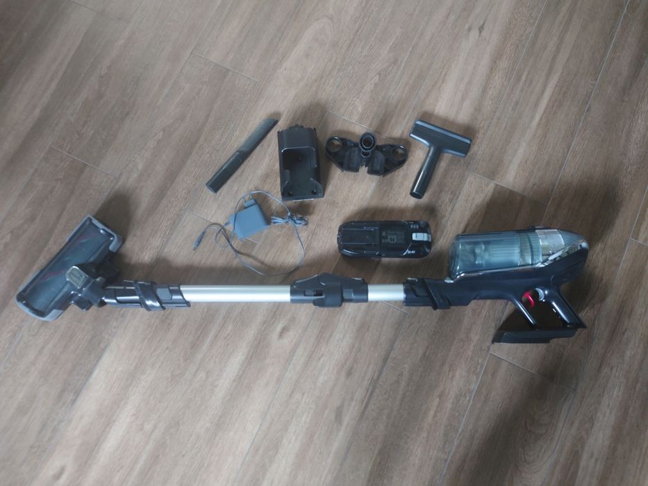 Tefal X-Force Flex  z zestawem akcesoriów i nową baterią