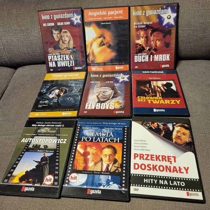 22 filmy DVD filmoteka Gazeta Wyborcza