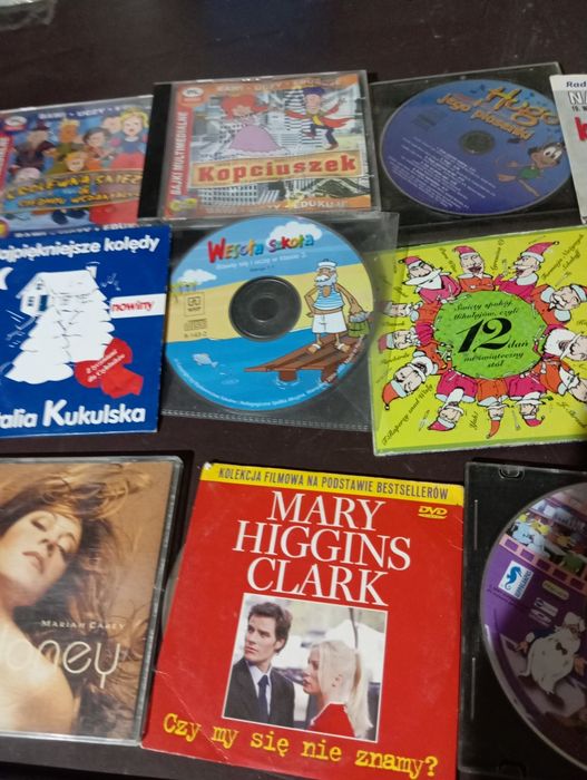 Płyty CD filmy gry bajki