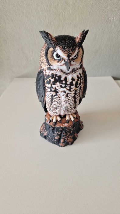 Mocho Coruja Decorativa em PLA – Impressão 3D