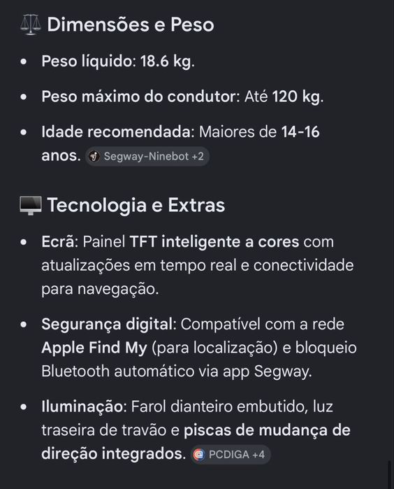 Trotinete segway F3