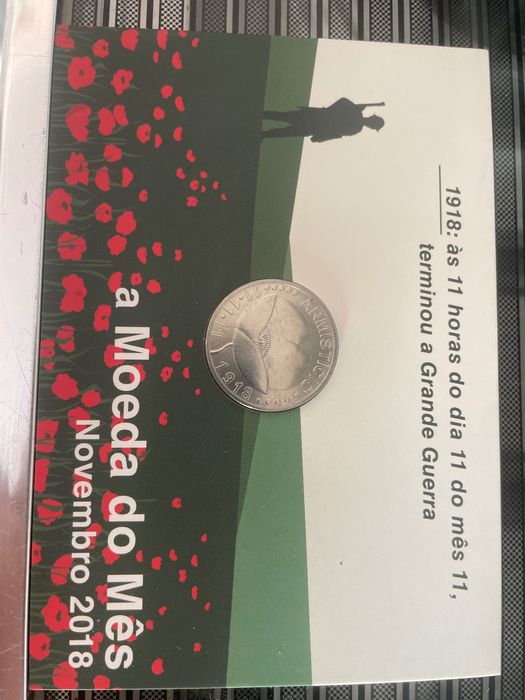 Coleção “A Moeda do Mês” - Flor de cunho (FDC) - Estado Imaculado