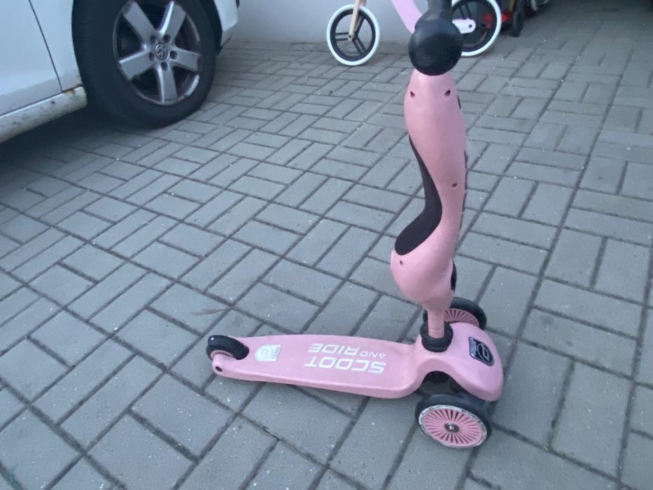 Scoot and ride 2w1