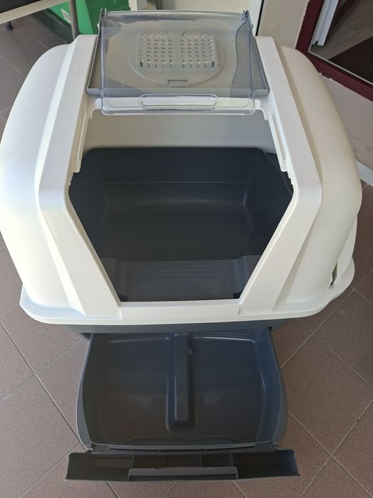 Caixa de areia para gato