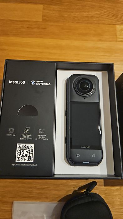 Câmara insta360 x5 BMW