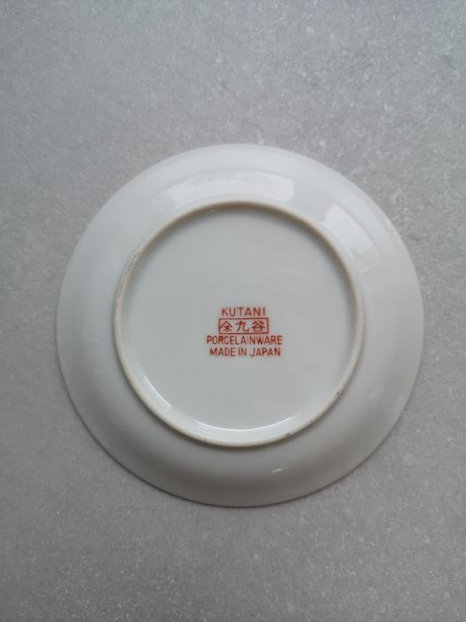 Komplet japońskiej porcelany Kutani