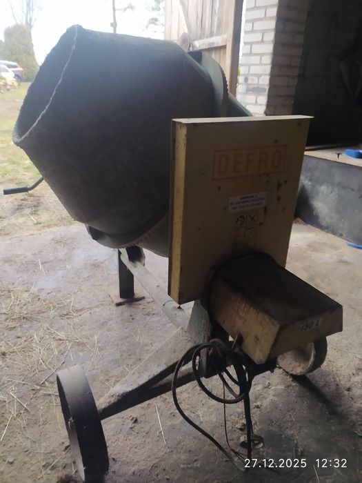 Betoniarka Defro 150l