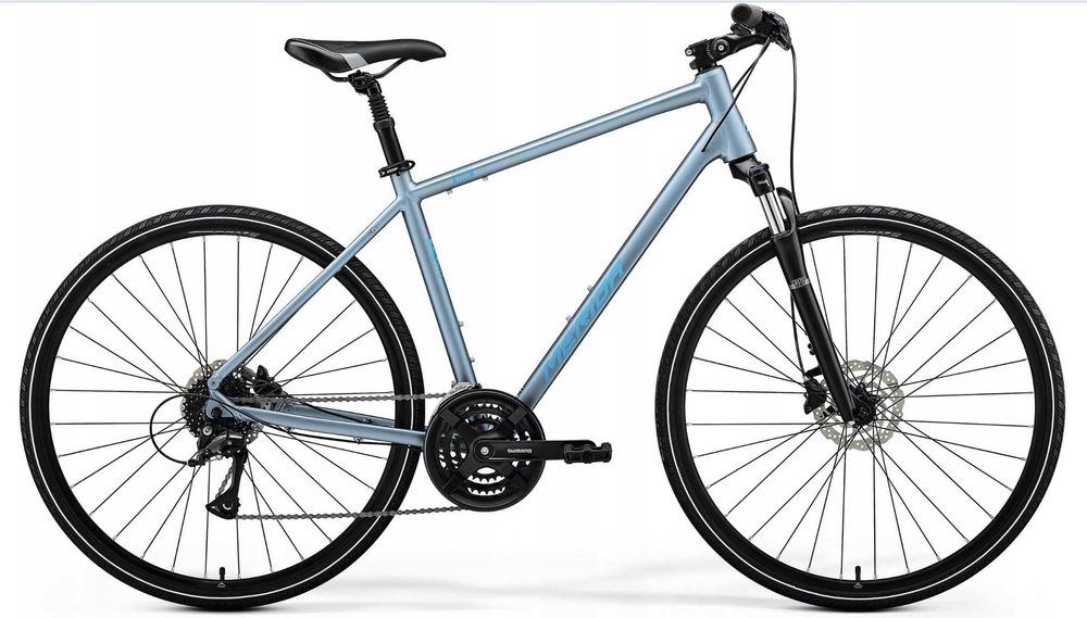 Rower MERIDA CROSSWAY 20 L(55) Silk Steel Blue