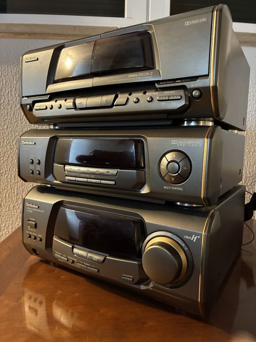 Technics SH-EH600  Sistema Completo 4 Módulos e 5 Colunas