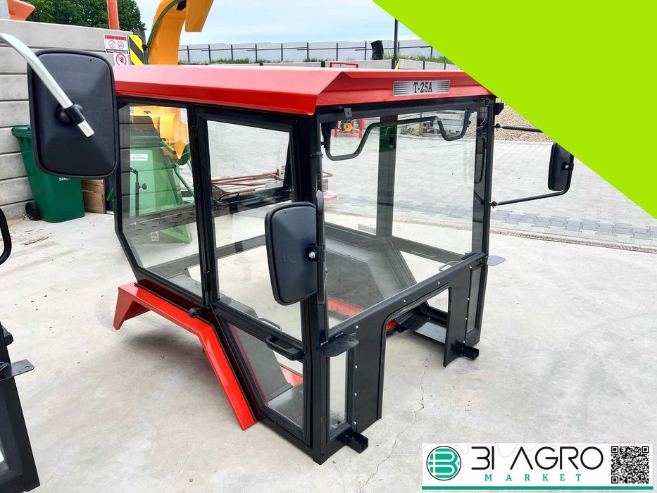Kabina ciągnikowa kabina RUSKI T25 T-25 MF235 Ursus +wycieraczka -RATY