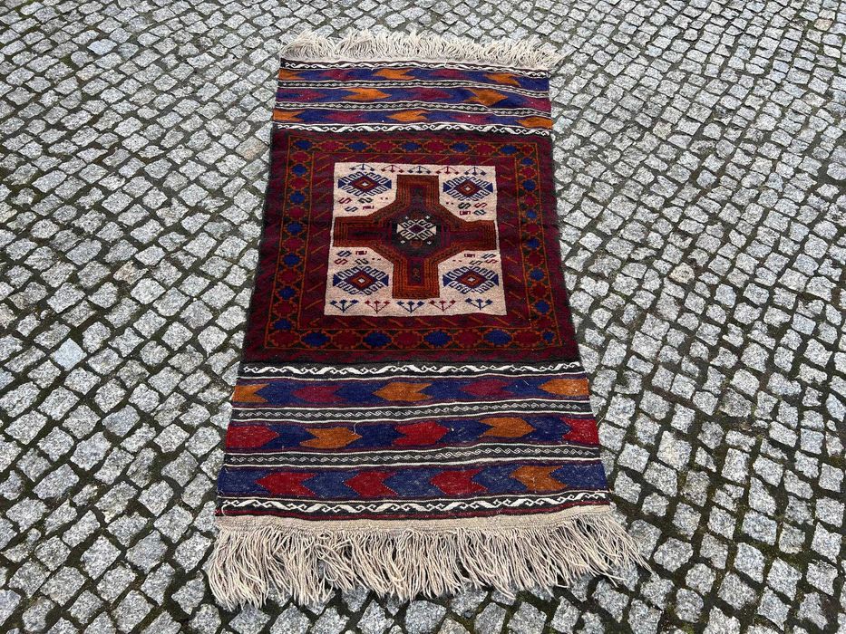 Dywan kilim gobelin ręczny Beludz Iran 175x80 cm galeria 8 tys