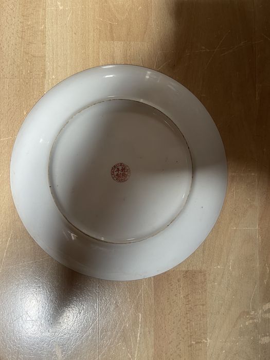 Prato vintage fabricado em Macau