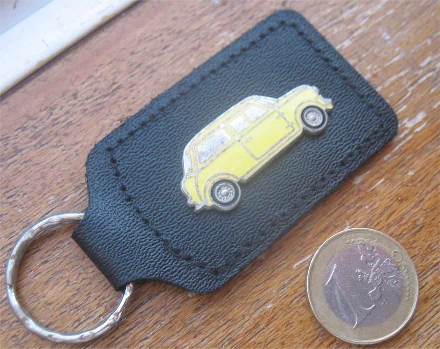 Porta-Chaves Mini de Pele (fabrico inglês)
