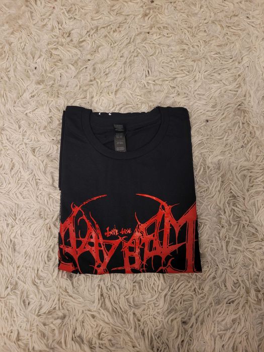 Czarna koszulka męska Mayhem Deathcrush rozmiar L