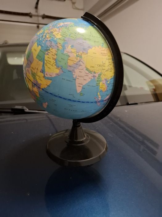 Globo giratório como novo