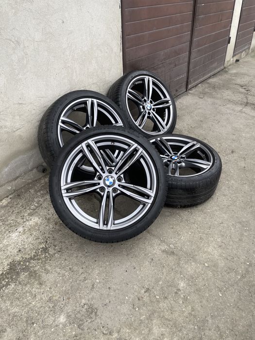 (203)Koła, Felgi 5x120 19” Do BMW, Grafit, Bridgestone