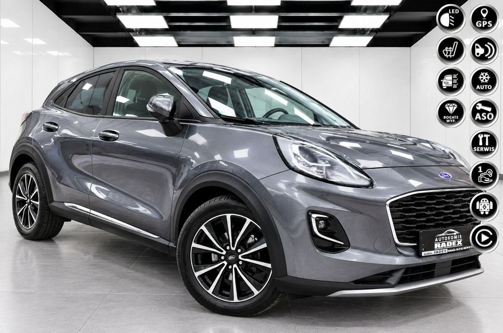Ford Puma Navi|Radar|Titanium|Full Led|6 Biegów| Serwisaso|1