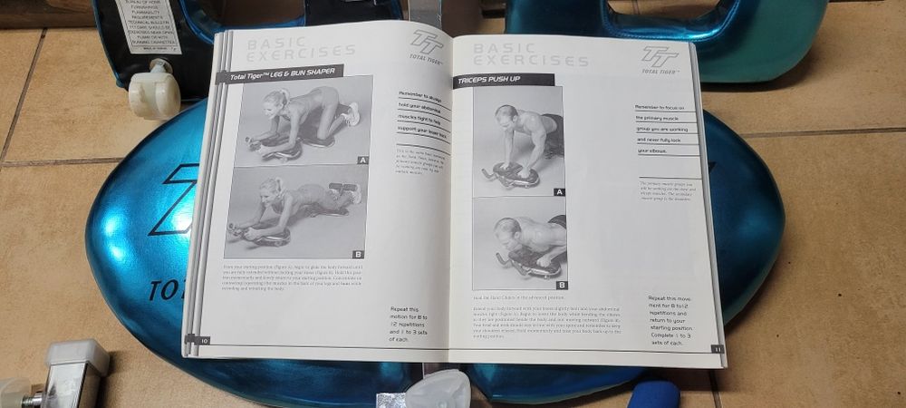 Przyżąd do ćwiczenia mięśni Total Tiger .
