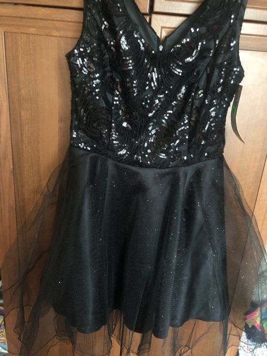 Sukienka czarna m/l vinage coquette lolita