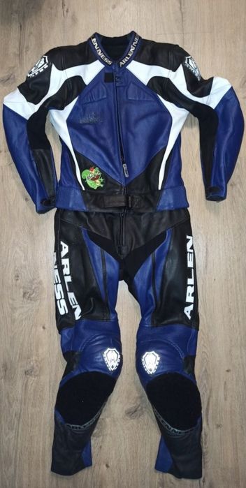 Arlen Ness 48 2PC kombinezon motocyklowy skórzany dwuczęściowy