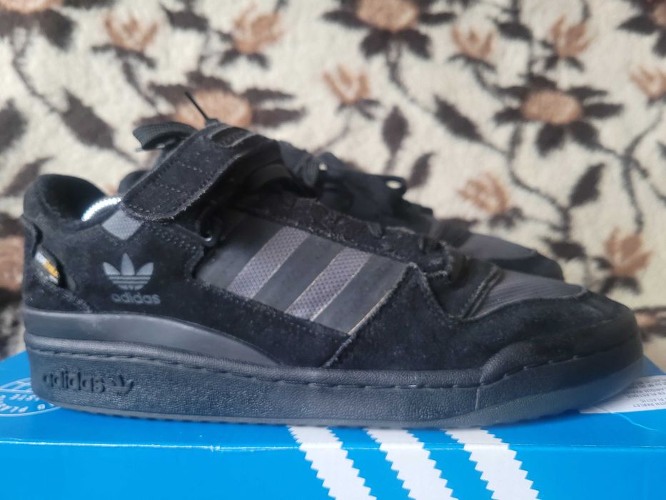 Super sportowe buty skórzane Adidas Forum low r.442/3 wkł.28,5 cm