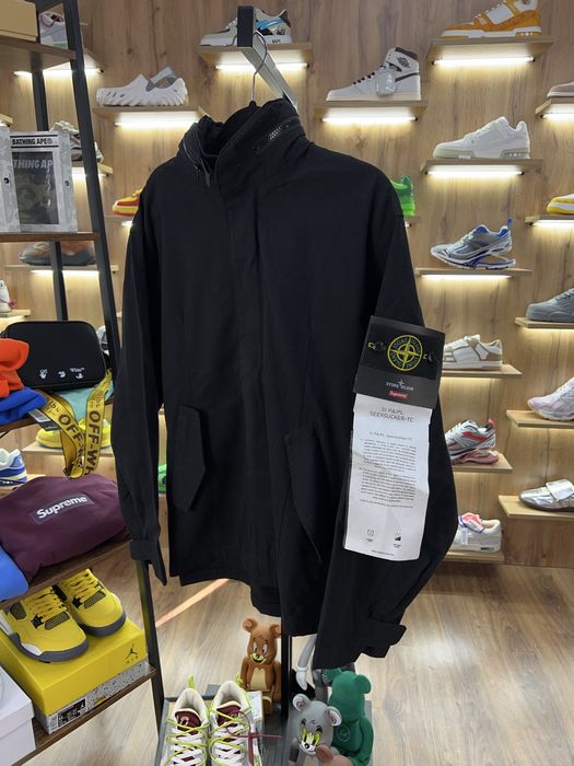 Куртка Bітровка Stone Island x Supreme Black