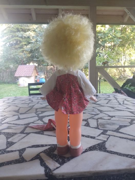 Stara lalka, radziecka, CCCP, czasy PRL