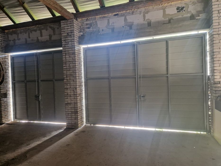 Brama  garażowa  na wymiar! Uchylna Dwuskrzydłowa! Drzwi stalowe!