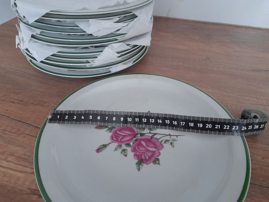 Talerze płytkie 12 szt