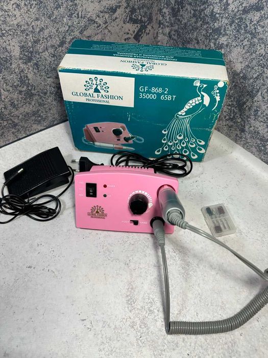 Фрезер для манікюру Global GF-868-2, 35000 обертів