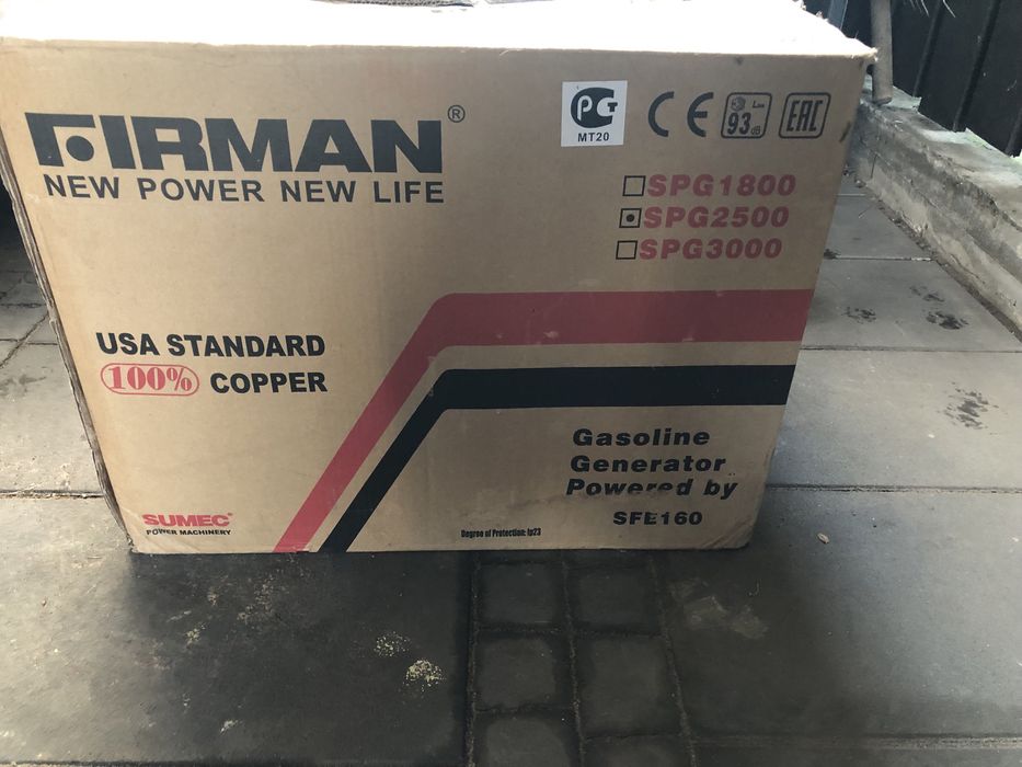 Генератор бензиновый фирман