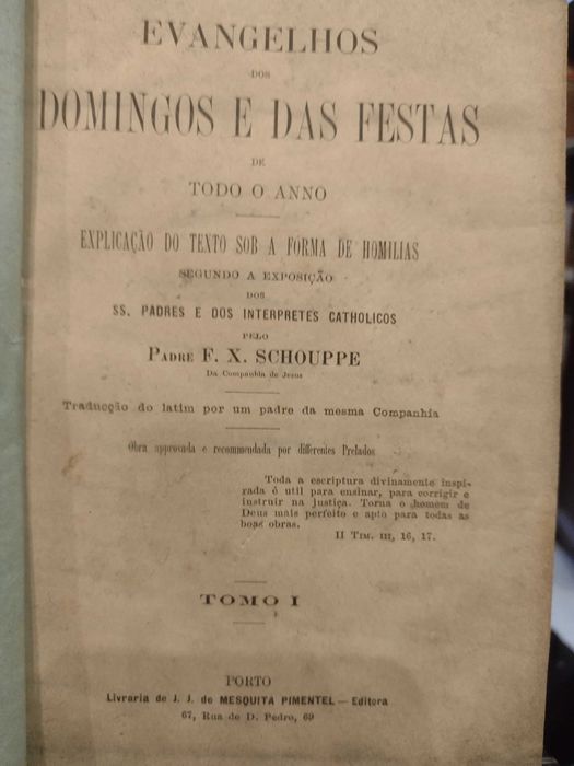 Evangelhos dos Domingos e das Festas Padre F. X. Schouppe