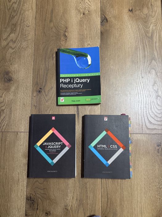Podręczniki Front-End Developera JavaScript, HTML, CSS, PHP i jQuery