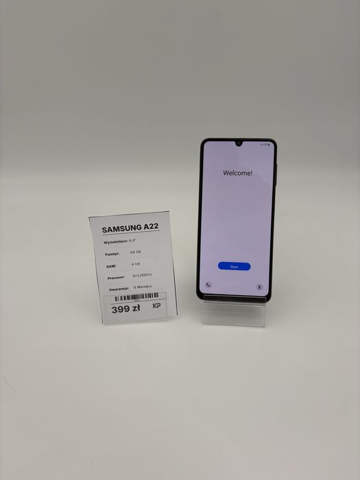 Samsung Galaxy A22 Czarny 64GB