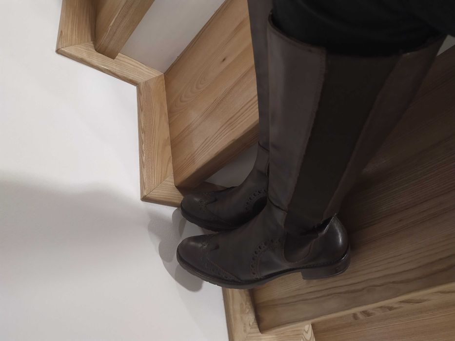 Skórzane wloskie buty