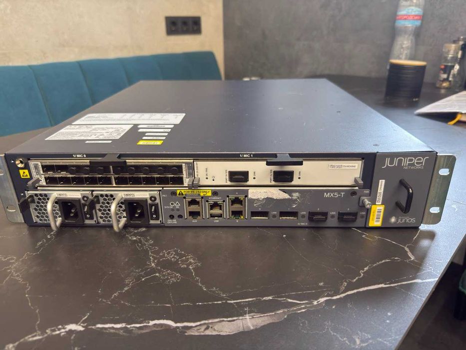 Juniper mx5 (ап до mx80), MS-MIC-16G, MIC-3D-2XGE-XFP, BRAS, 64k subs