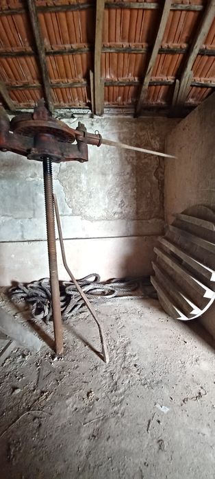 Prensa de lagar de vinho