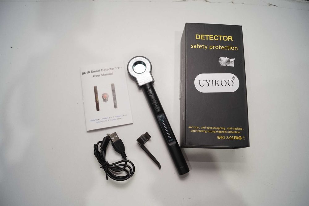 2001 Wykrywacz Podsłuchów Lokalizatorów GPS GSM Kamer SC18 detektor